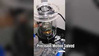 มอเตอร์คอยล์เสียงการเคลื่อนที่เชิงเส้นที่แม่นยำ